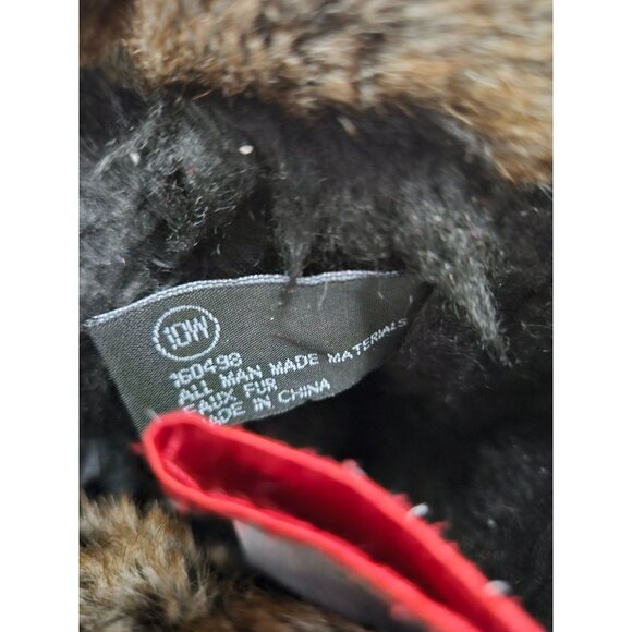 Womens Chromatics By Totes Red Faux Fur Lined Winter Boots Size 10W - Picture 5 of 10